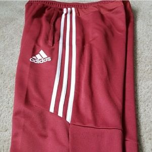 Mens Adidas Tiro 17 maroon pants